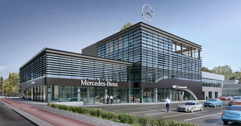 Mercedes-Benz esindus